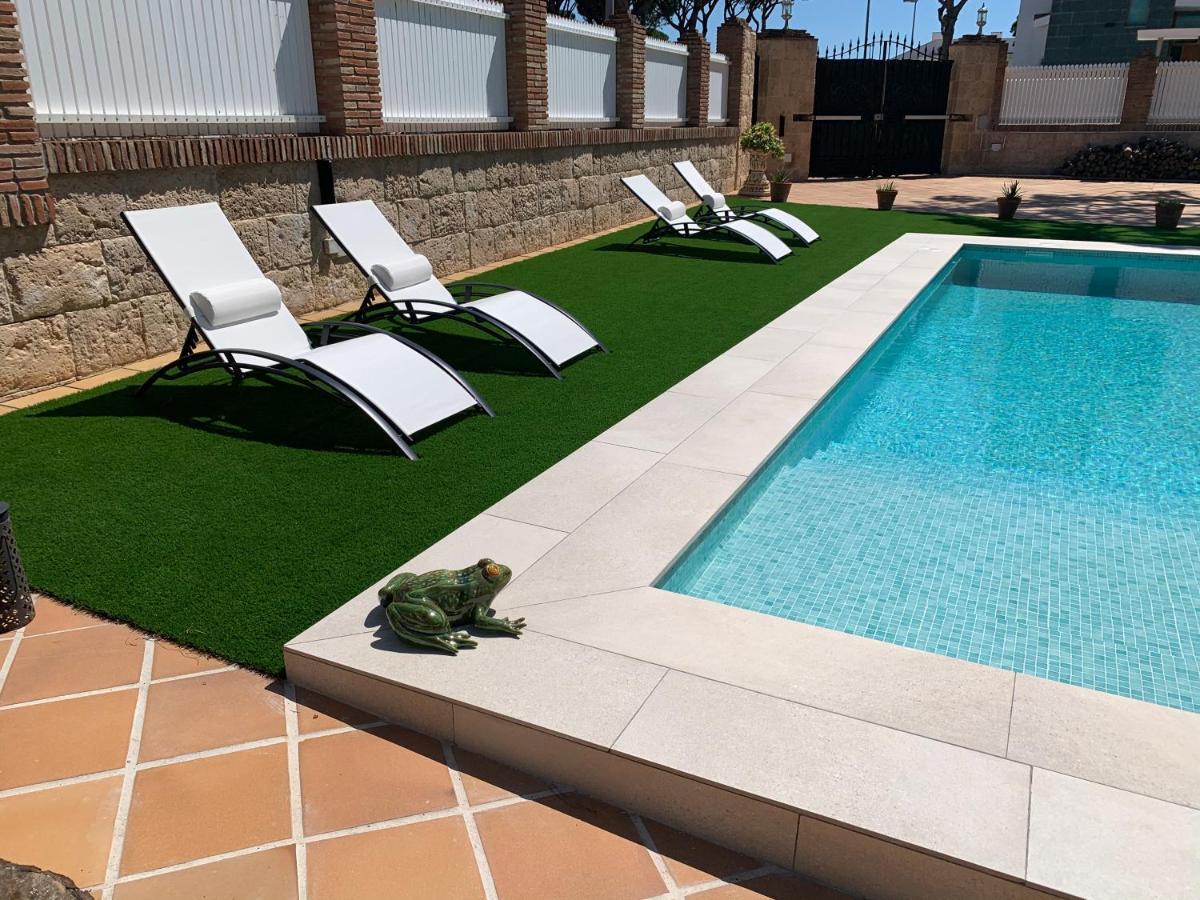 La Quinta - La Barrosa Villa Chiclana de la Frontera Bagian luar foto